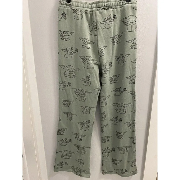 WOMENS STAR WARS BABY YODA PANTS SIZE MEDIUM PERFECT CONDITION - Picture 4 of 7